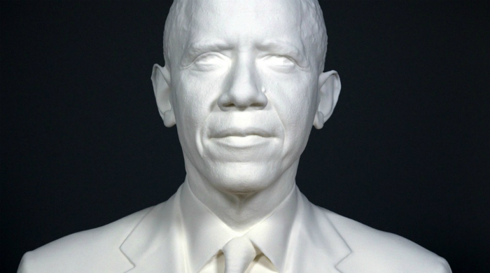 В Вашингтоне распечатали 3D-портреты Барака Обамы