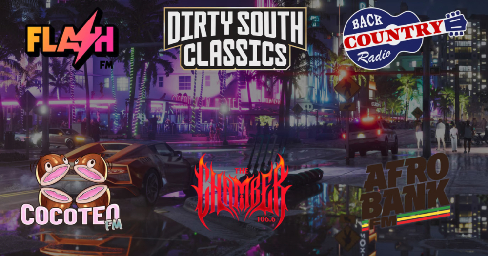 Bad Bunny, Burna Boy, Лана Дель Рей и Slayer станут ведущими радиостанций GTA VI