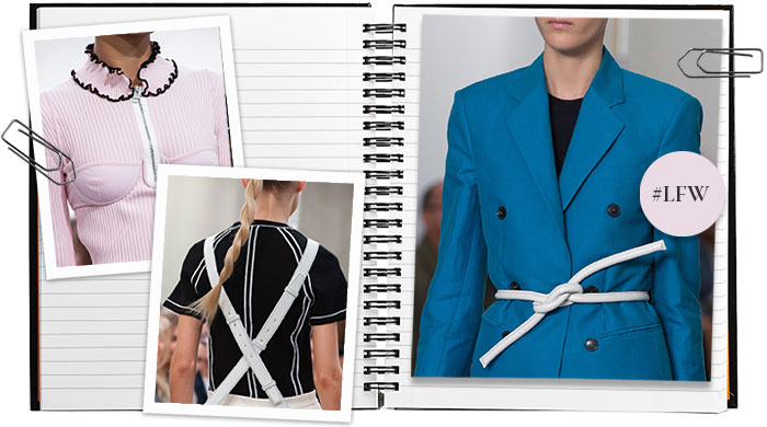 8 тенденций сезона из Лондона, весна-лето 2016