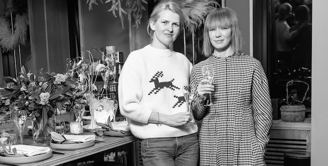 Как прошел ужин Полины Киценко и Вики Газинской в студии #SlimFitClub