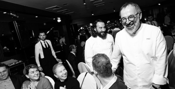 В ресторане «Аист» прошел ужин обладателя трех звезд Мишлен Норберта Нидеркофлера