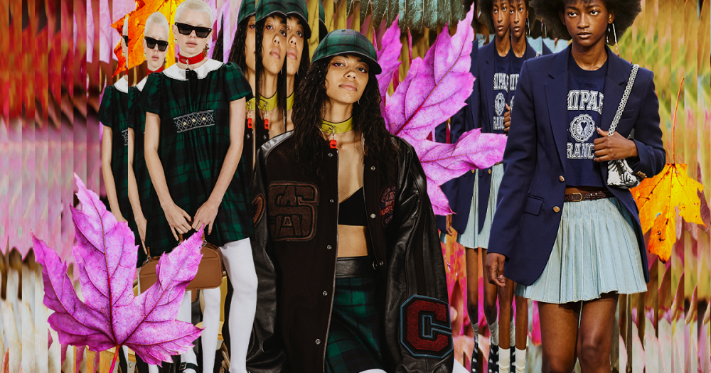 Белые колготки и плиссированные юбки. Школьный дресс-код? Нет, новые коллекции