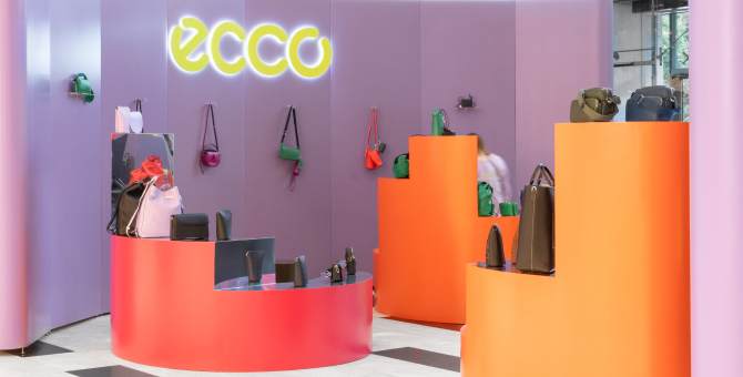 Ecco открыл поп-ап в универмаге «Цветной»