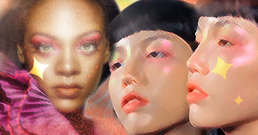 Aura Beauty: тренд на аура-макияж — носим как Сьюки Уотерхаус, Рианна и Дуа Липа