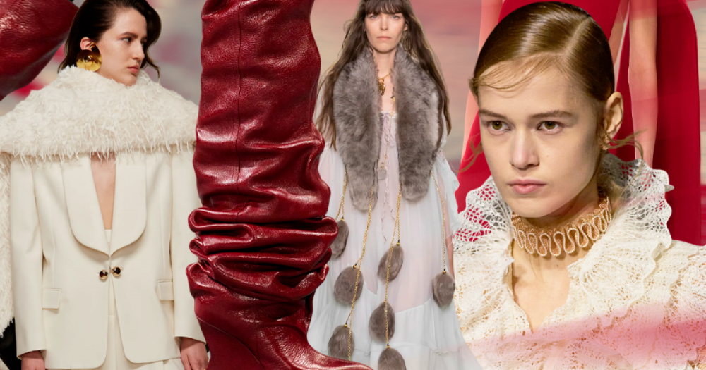Меховые шкурки, каскады рюш и образцовый колорблокинг. Чему нас научила Парижская неделя моды осень-зима 2025