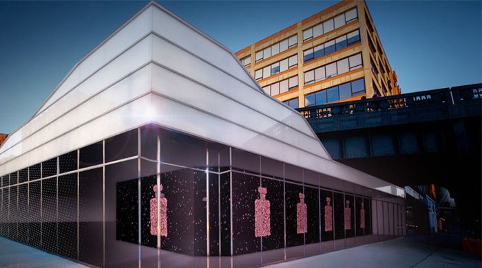 Поп-ап-выставка Chanel №5 в Нью-Йорке