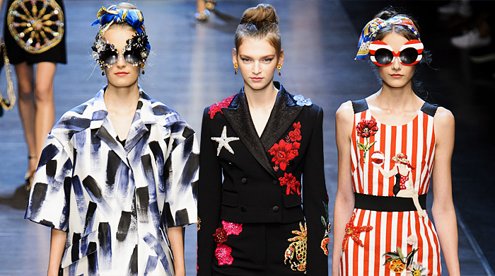 Обзор Buro 24/7: Dolce & Gabbana, весна-лето 2016