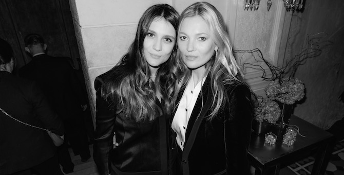 Кейт Мосс и Роберта Армани на коктейле и ужине Giorgio Armani