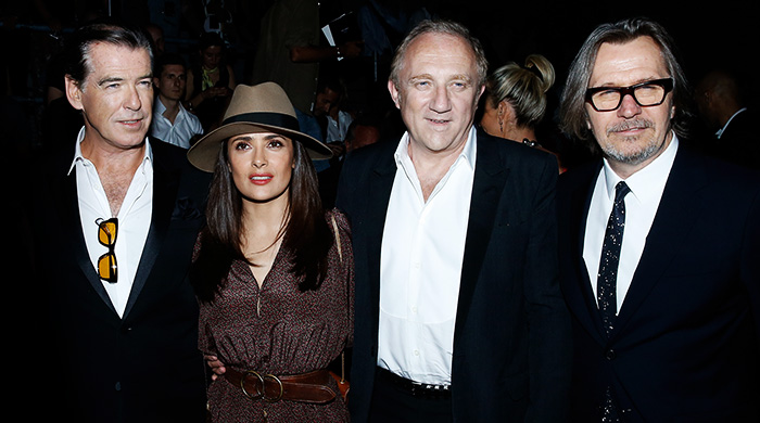 Гости показа Saint Laurent, весна-лето 2016