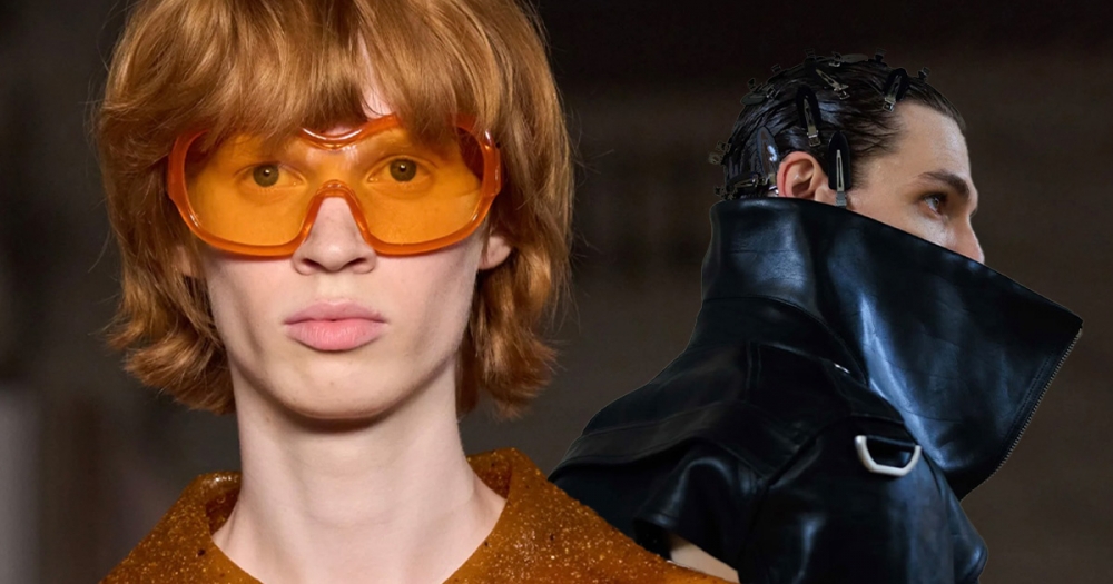 Челка-штрихкод и стрижка Алессандро Микеле: бьюти-тренды мужской Недели моды весна-лето 2026