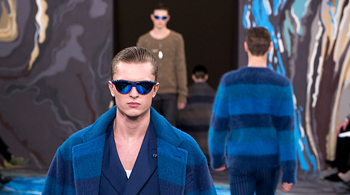 Неделя мужской моды в Париже: показ Louis Vuitton, осень-зима 2014