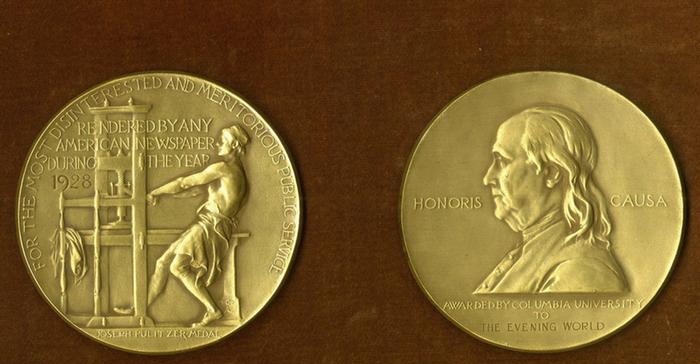 В Америке раздали Пулитцеровские премии