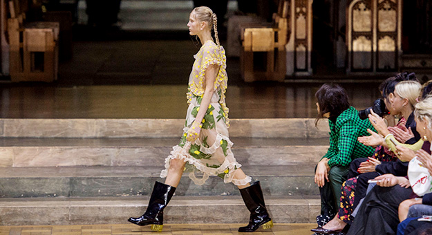 Лондонская неделя моды: Simone Rocha, весна-лето 2017