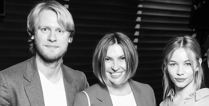 Гости вечеринки телеканала «Дождь»