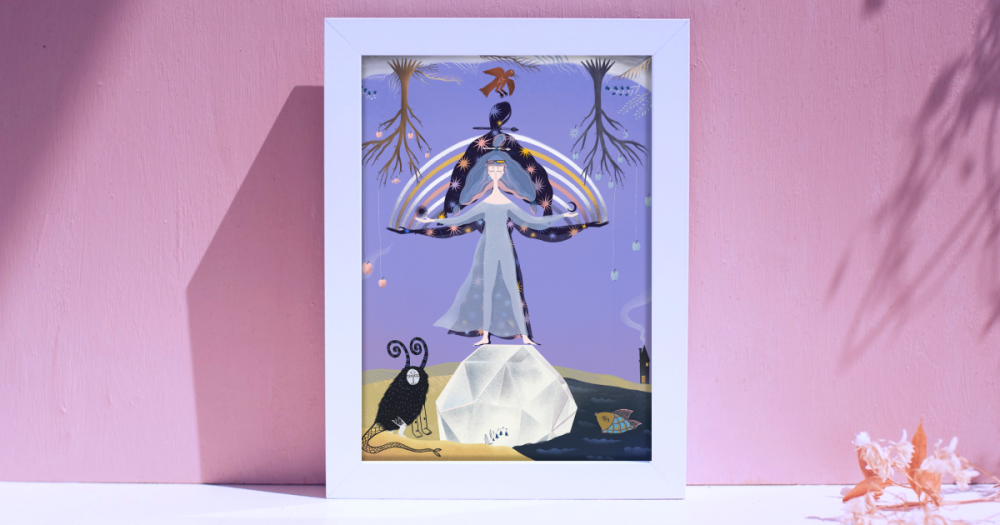 Художники рисуют для BURO.: Саша Бурханова-Хабадзе