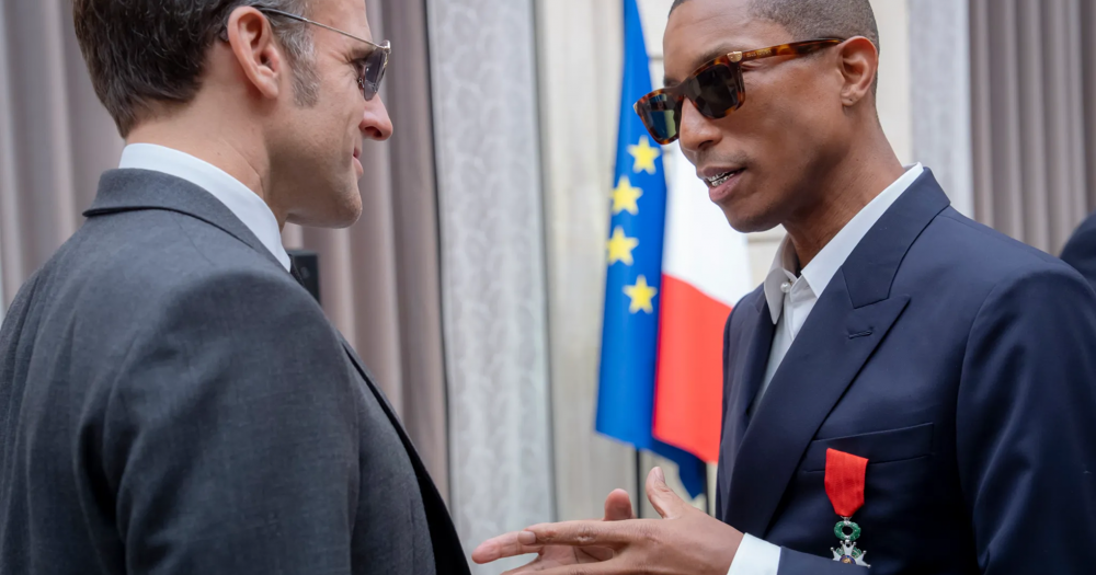 Фаррелл Уильямс получил звание кавалера ордена Почетного легиона