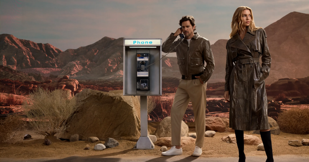 Мэтт Бомер и Стелла Максвелл снялись в кампейне Mackage