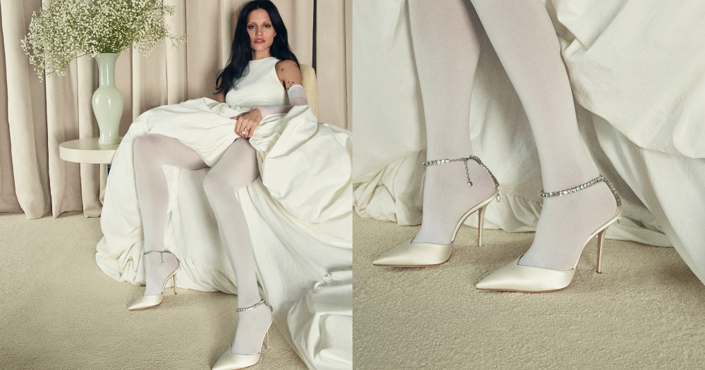 Габриетт снялась для свадебной кампании Jimmy Choo