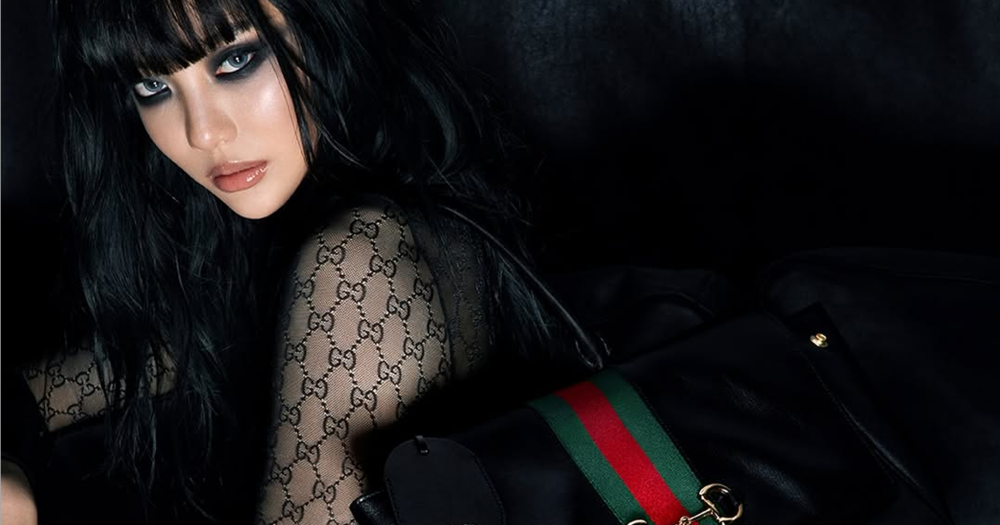 Певица Ниннин из aespa снялась в рекламной кампании Gucci