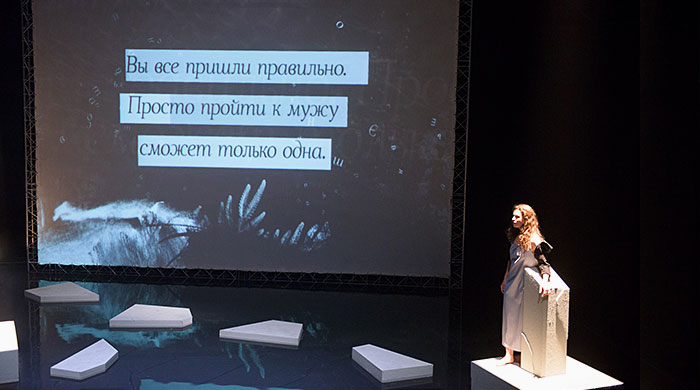 Как устроены музы: \"Жена гения\" в Центре имени Вс. Мейерхольда