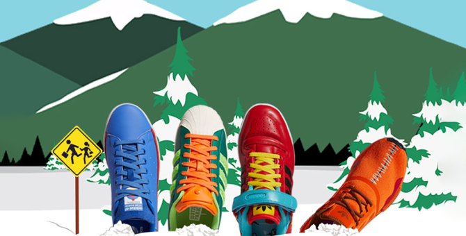 «Южный парк» и adidas представили коллаборацию