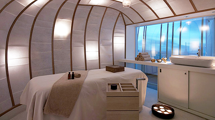 Новый спа-центр на 20-м этаже башни Есентай в Алматы