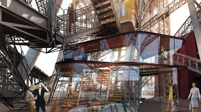 Первый этаж Эйфелевой башни будет реконструирован