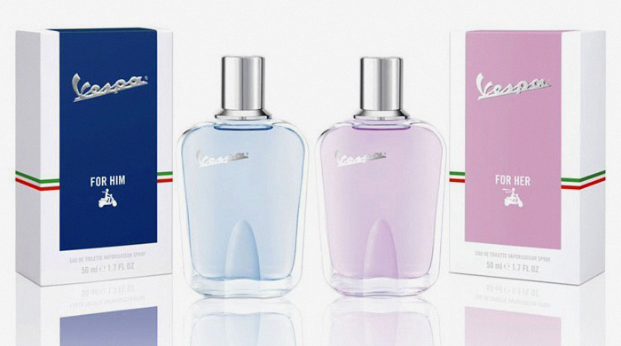 Vespa выпускают парные ароматы