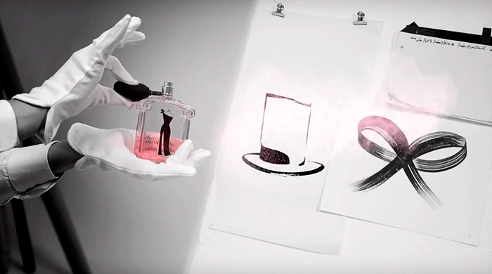 Ролик в поддержку нового аромата Guerlain