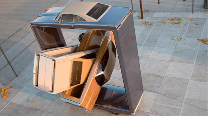 3D-инсталляция от дизайнера Криса Лабруя