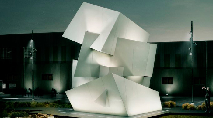 Инсталляция Beyond the Wall в Испании