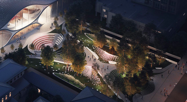 Бюро Захи Хадид построит концертный зал в Екатеринбурге