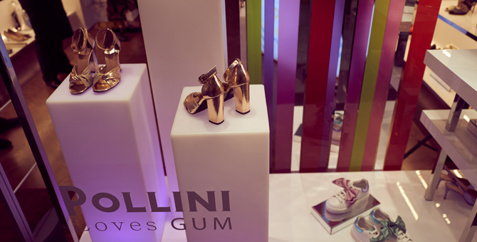 В ГУМе открылся флагманский бутик Pollini