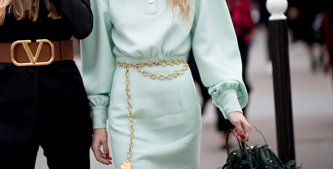 Тенденция стритстайла: пояс-цепь