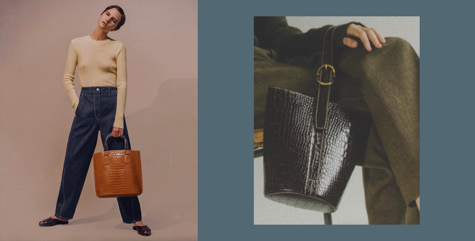 Что купить: сумка из кожи «под крокодила»