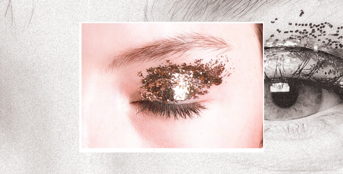 Как сделать макияж с блестками: советы визажистов