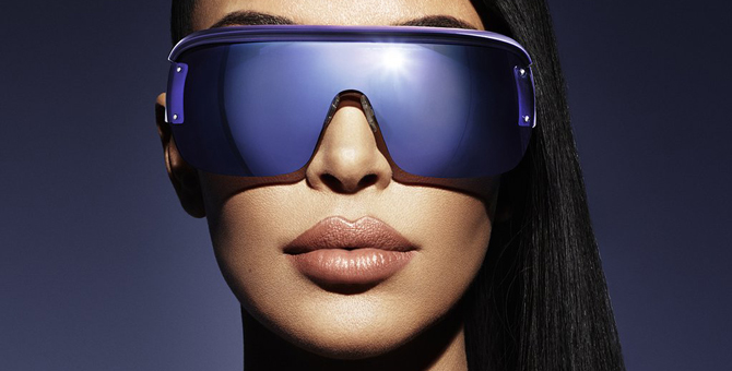 Стартовали продажи коллекции солнечных очков от Ким Кардашьян и Carolina Lemke