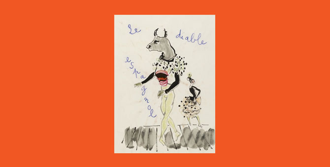 Иллюстрации к детской книге, сделанные Ивом Сен-Лораном, продадут на аукционе