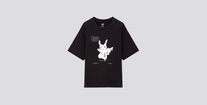 Uniqlo показал футболки из коллаборации с Дэниелом Аршамом и Pokémon