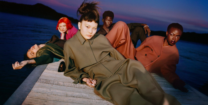 Ambush показал осенне-зимнюю кампанию — ее сняли на озере