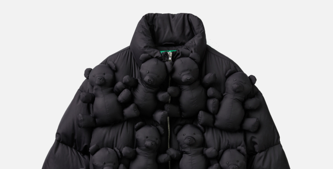 United Colors of Benetton выпустил куртки с объемными фигурками медвежат