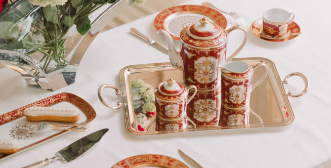 Мануфактура Bernardaud создала эксклюзивный сервиз для России