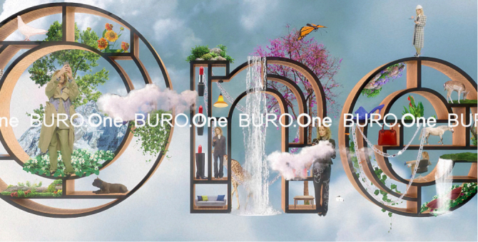 Британская версия BURO. отмечает свой первый день рождения