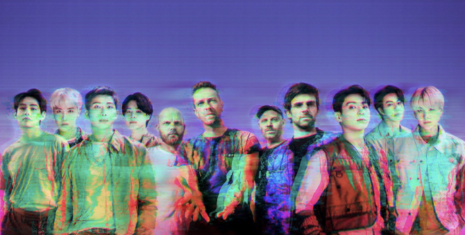 Группа Coldplay выпускает совместную песню с BTS