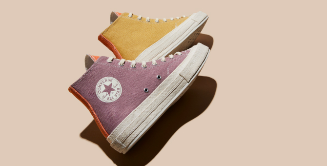 Converse представил коллекцию кед из переработанного хлопка