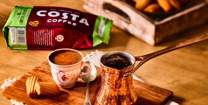 Costa Coffee выпустил четыре бленда кофе для домашнего приготовления