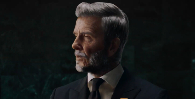 Дэвида Бекхэма состарили с помощью AI-технологии для ролика о малярии