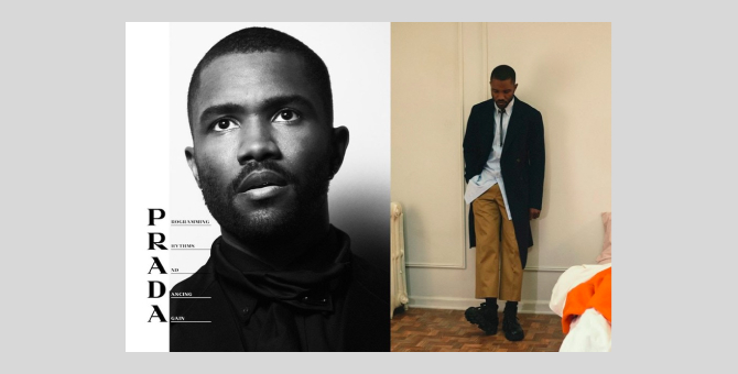 Фрэнк Оушен стал новым лицом Prada