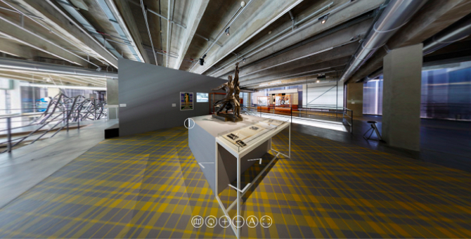 «Гараж» сделал виртуальную панораму выставки Atelier E.B «Прохожий»