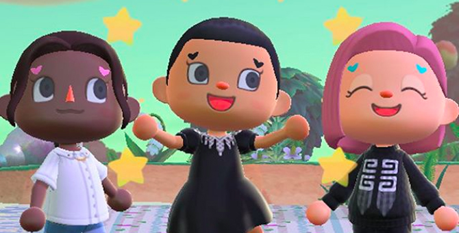 Персонажам игры Animal Crossing: New Horizons теперь можно сделать макияж средствами Givenchy